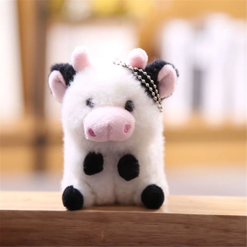 Free Shipping - 12CM Cow Stuffed Plush Doll , Stuffed Animal