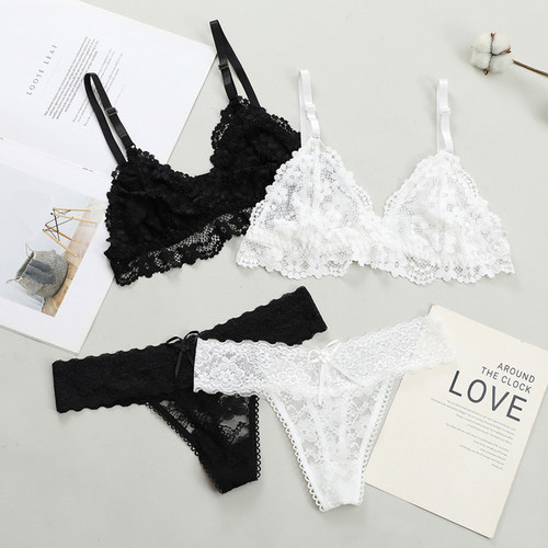 WomenLaceBraBriefs