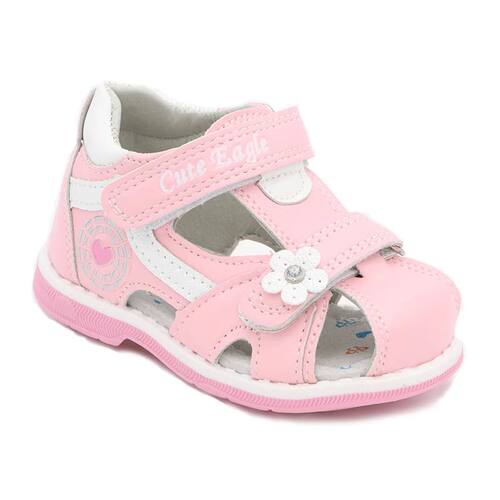 Girls Sandals Summer Flowers Sweet Soft Children's Beach Sho