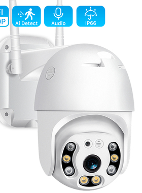 ANBIUX 1080P Security Camera WIFI Outdoor PTZ Speed Dome Wir