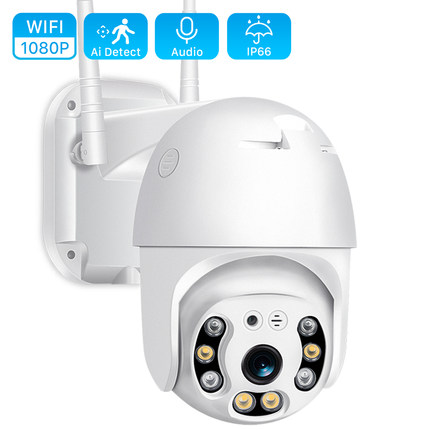ANBIUX 1080P Security Camera WIFI Outdoor PTZ Speed Dome Wir
