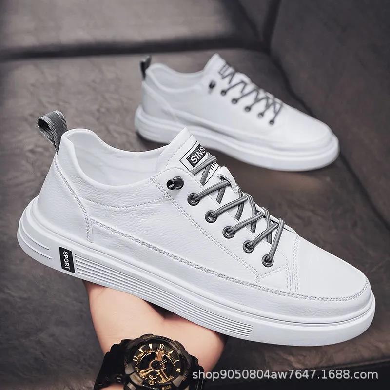 White Shoes  Men Fashion Sneakers  Shoes  Men Shoes  Sneaker 流行男鞋 休闲板鞋 原图主图