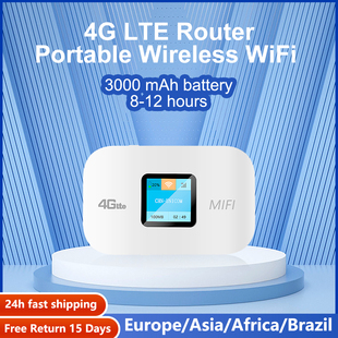 Benton Unlocked Pocket 3G4G Mifi Portable Router Wifi Lte