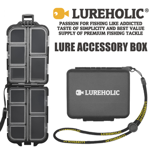 LUREHOLIC Lure Accessory Box Storage for snaps swivels hooks