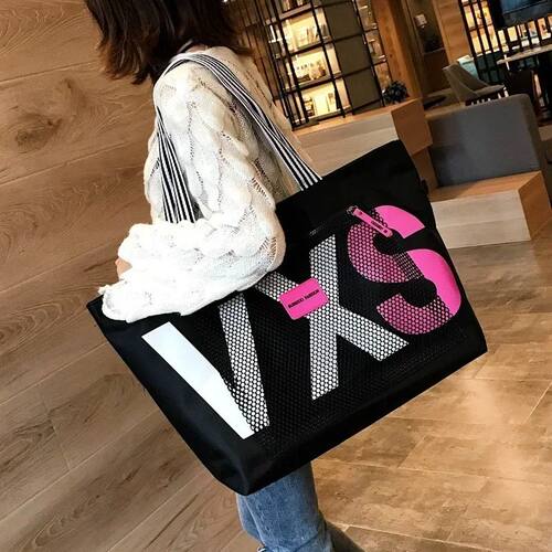 2023 New Arrivals Letter Women Shoulder Bags ndy Waterproof