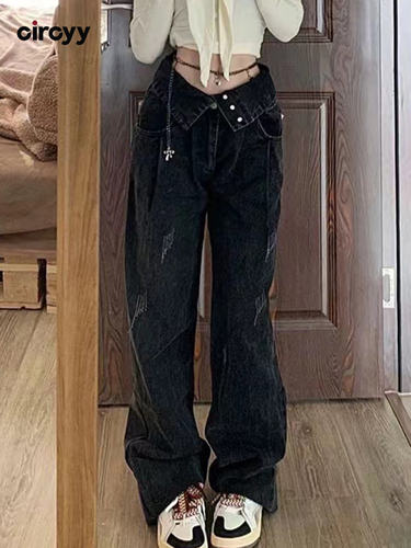 Y2kJeansWomenHigh
