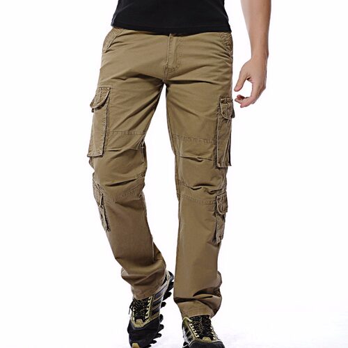 2022 New Men Cargo Pants Mens Loose Army Tactical Pants Mult