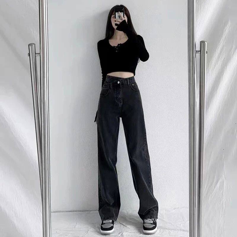 Women Jeans Wid牛仔裤