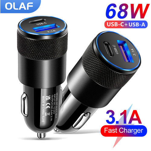 68WPDCarChargerUSB