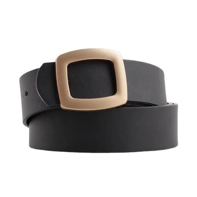 2024 Wide Leather Waist Strap Belt Women Black White Pink hi