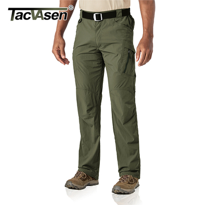 TACVASEN Summer Quick Dry Pants Men Stretch Military Tactica