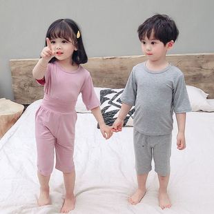 Spring Summer Baby Girls Clothes Pajamas Sets Boy Pyjamas Ki