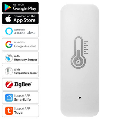 Tuya Smart WiFi Zigbee Temperature Humidity Sensor Indoor Th