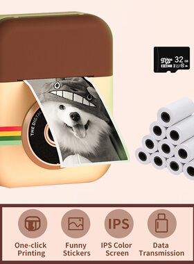 Kids Instant Printing Camera  Digital Camera With HD Video R