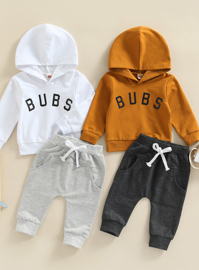 Citgeett Autumn Toddler Newborn Baby Girls Boys Outfits Lett