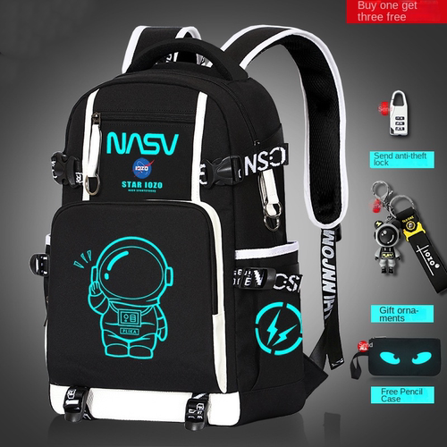 2023 Waterproof Luminous children School Bags For Boys Kids
