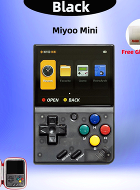 Miyoo  yeni siyah renk 2.8 in? OCA ekran Retro Video oyunu k