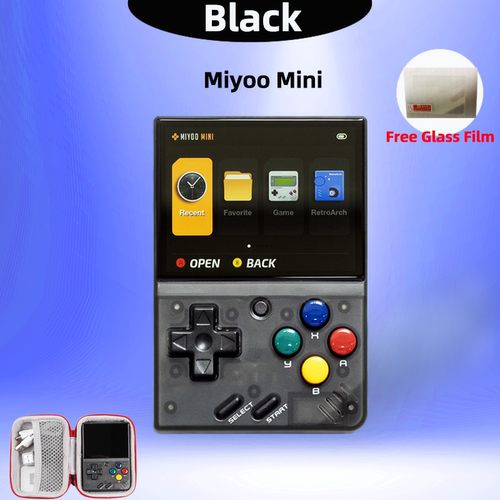 Miyoo  yeni siyah renk 2.8 in? OCA ekran Retro Video oyunu k