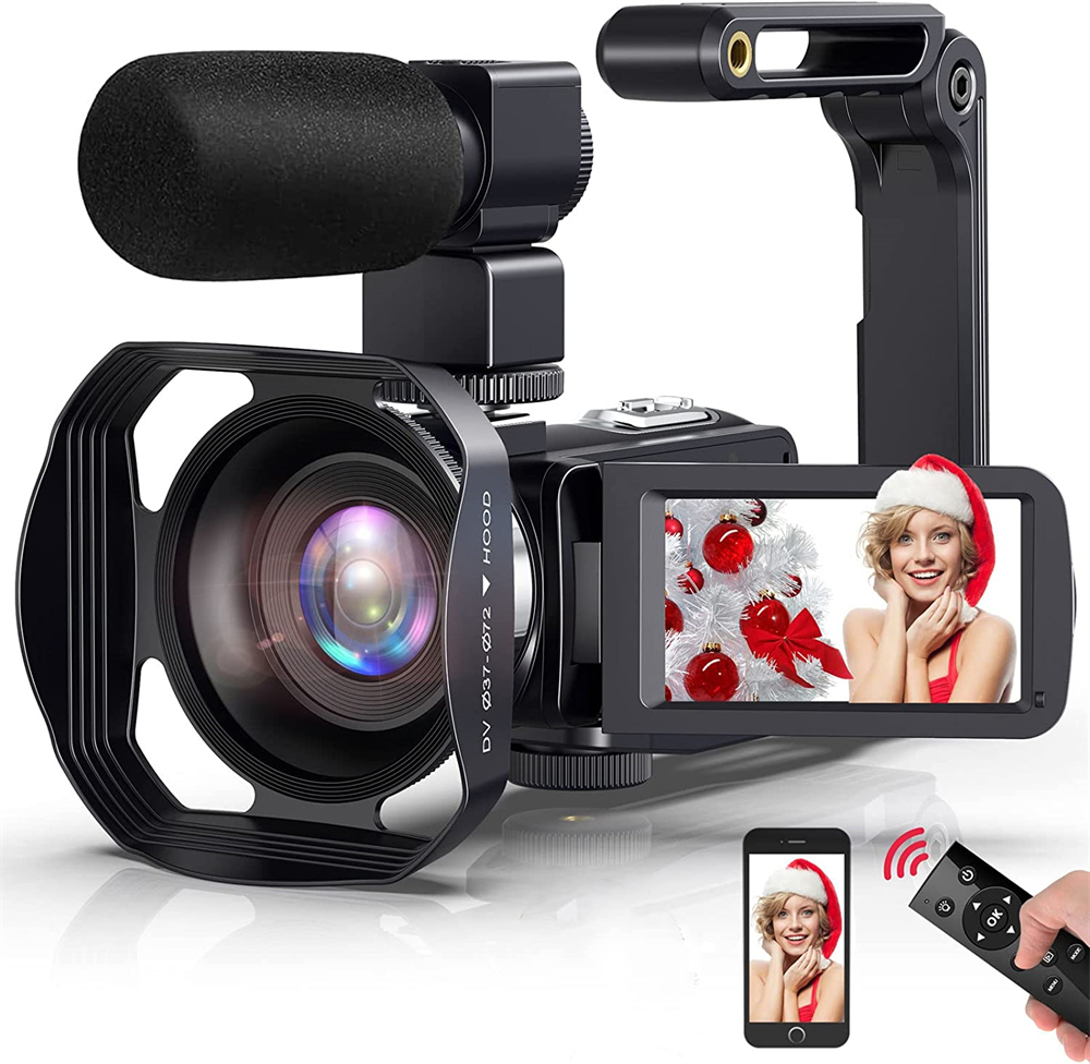 4K Ultra HD Video Camera Vlogging Video Camera for YouTube 3-封面