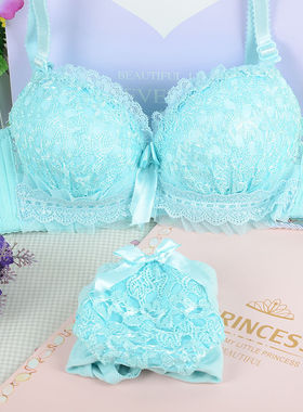 Push Up Women Bra Set Lace Seamless Bralette Cotton Underwea