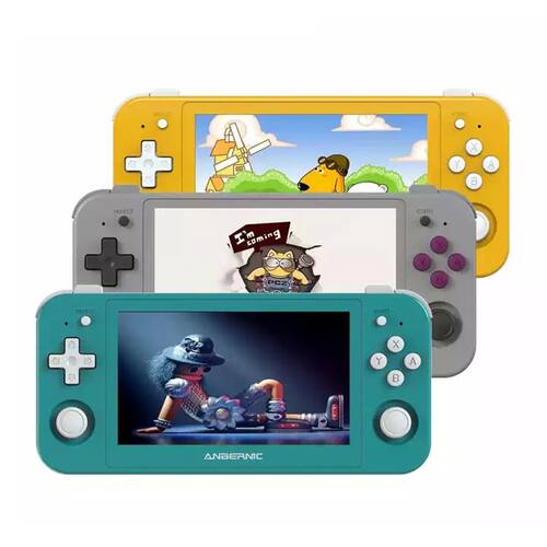 ANBERNIC RG505 Retro Handheld Game Console 4.95 inch OLED To