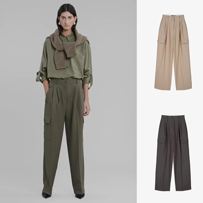 【Have Lable】FrankieShop Overalls women's thick  autumn win