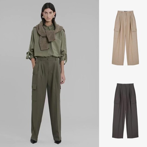 【Have Lable】FrankieShop Overalls women's thick  autumn win