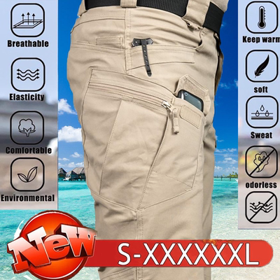 Outdoor Tactical Pants Men Army Waterproof Cargo Pants Men's