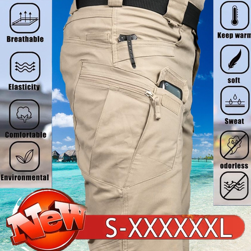 Outdoor Tactical Pants Men Army Waterproof Cargo Pants Men's