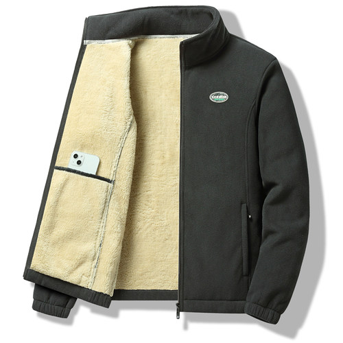 Men Winter New Men Jacket Wool Warm Jacket Men's Plus Size M