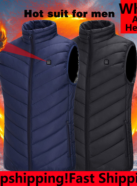 Whole Areas Heated Vest Men Heating Vest Down Vest For Men H