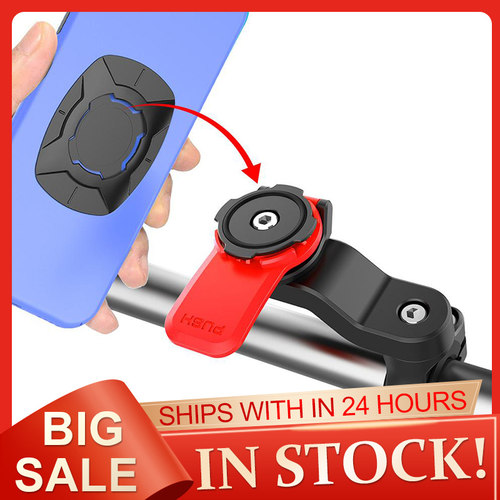 Motorcycle Bike Phone Holder Bicycle Cellphone Stand Adjusta