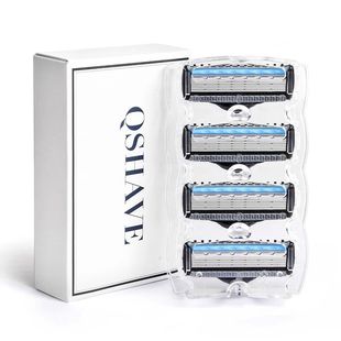 QShave It Blue Series Manual Shaving Razor Blade for Man Bla
