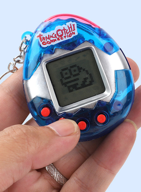 Electronic Pet Game Machine Anime Red Panda Puzzle Game Mach