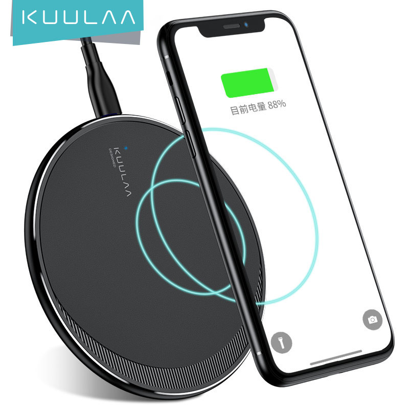 KUULAA Qi Wireless Charger For iPhone 13 12 11 Pro X XR XS M