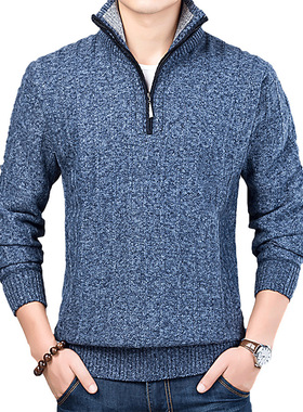 New Winter Men's Sweater Casual Pullover Mens Warm Sweaters