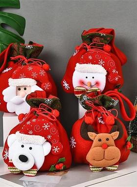 2022 New Christmas  Santa Sack Children Xmas Gifts Candy Sto