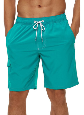 Swimsuits Man 2023 Summer Beach Shorts Mesh Lined Swimwear B