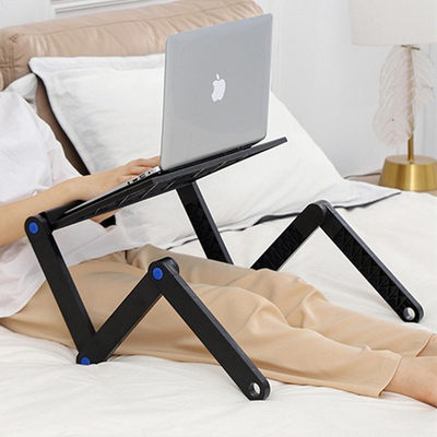 Laptop folding stand bed lazy desk Girl bedroom folding tabl