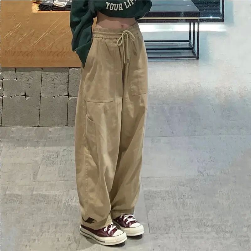 New Vintage Cargo Pants Women Harajuku Baggy Hip Hop Trouser