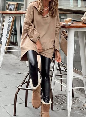 Spring Thin Loose Vintage Setwear Sweatshirt Ladies Temperam