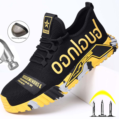 Fashion Safety Shoes With Steel Toe Cap Work Sneakers Men Wo
