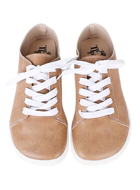 Tipsietoes 2023 Sprinng Barefoot Leather Sneaker For Women F