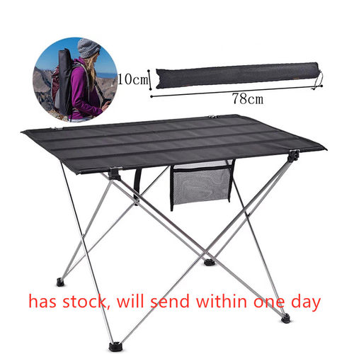 Portable Foldable Table Camping Outdoor Furniture Computer B