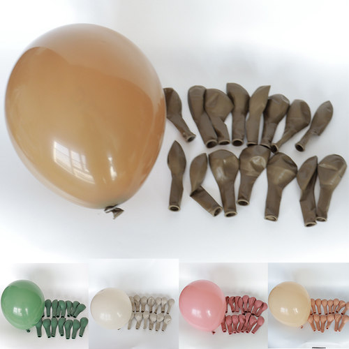 5/10/18 inch Sand White Balloons Pink Matte Beige Balloon Ar