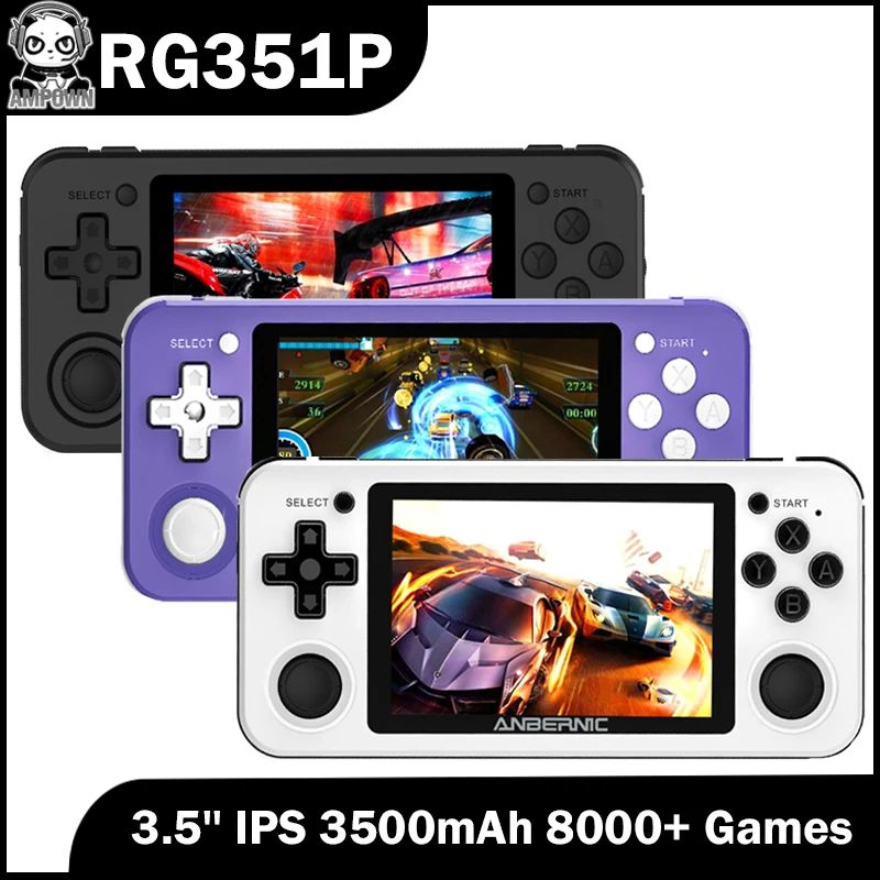 Anbernic RG351P 3.5'' IPS Screen Retro Video Game Consoles 3