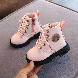 Autumn/Winter Children Boots Boys Girls Leather Snow Boots