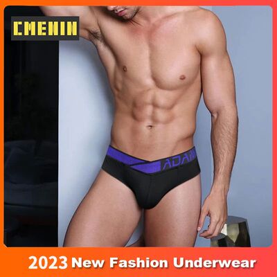 2023 Soft Cotton Sexy Man's Underwear Briefs New Men's Brief