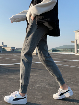 Harem Women Pants Warm Winter Casual Loose Joggers Korean St