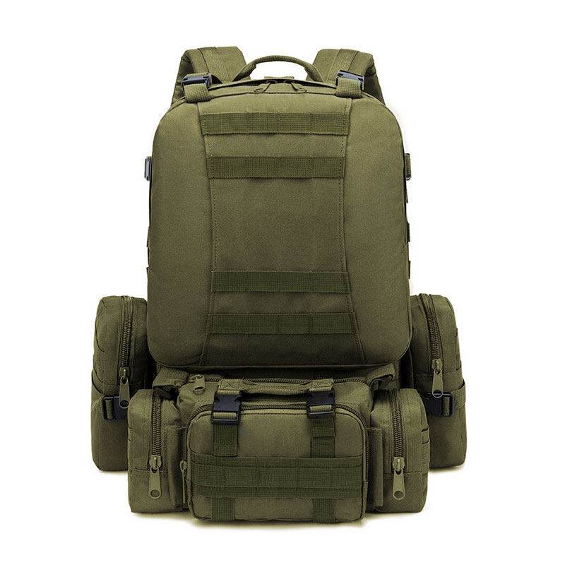 50L Tactical Backpack,Men's Military Backpack,4 in 1Molle Sp